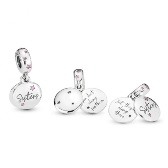 Forever Sisters Dangle Charms Pandora CA