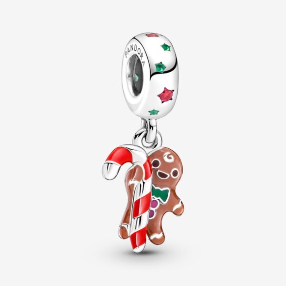 Gingerbread Man Dangle Charm Pandora CA