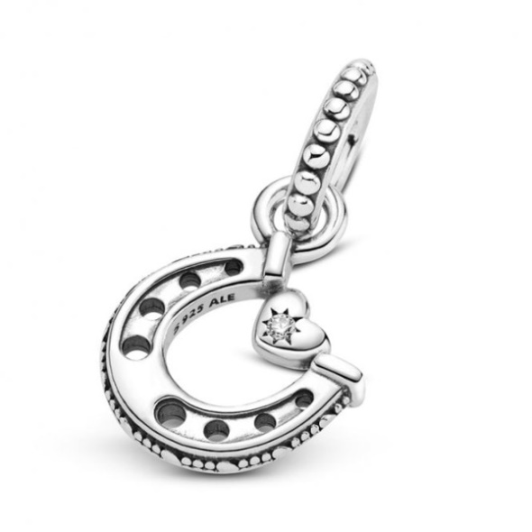 Good Luck Horseshoe Dangle Charms Pandora CA