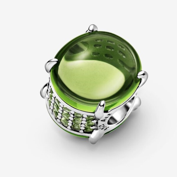 Green Oval Cabochon Charm-Final Sale Pandora CA
