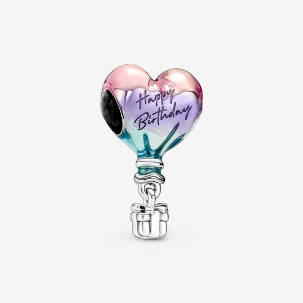 Happy Birthday Hot Air Balloon Charm Pandora CA