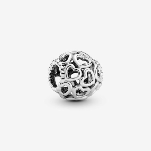 Hearts All Over Charm Pandora CA Sterling Silver