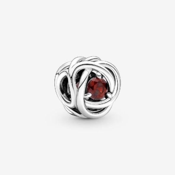 January Birthstone Eternity Circle Charms Pandora CA