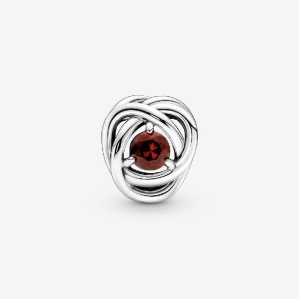 January Birthstone Eternity Circle Charms Pandora CA