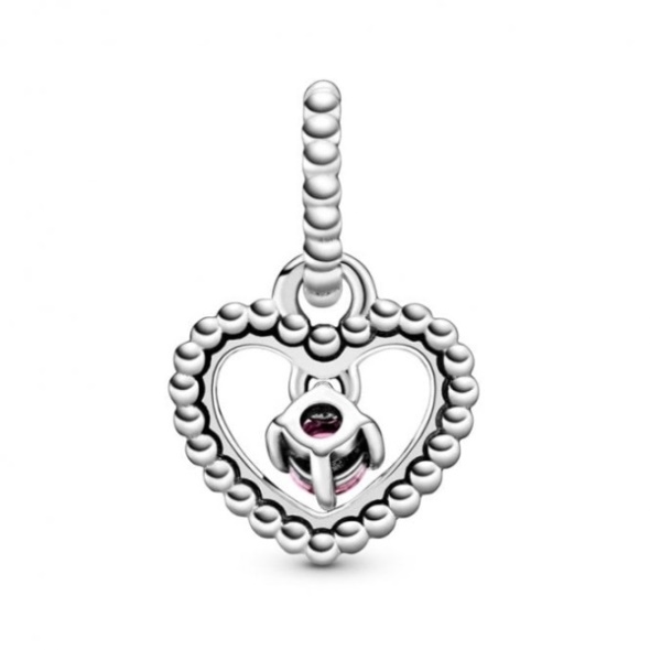 July Birthstone Heart Charms Pandora CA