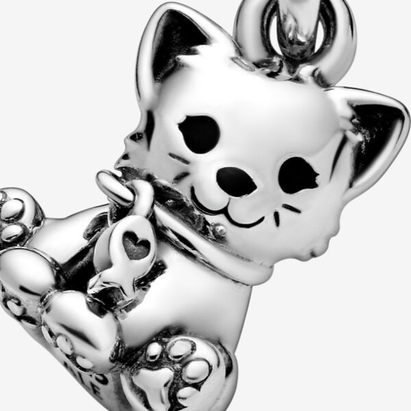 Kitty-Cat Dangle Charm Pandora CA