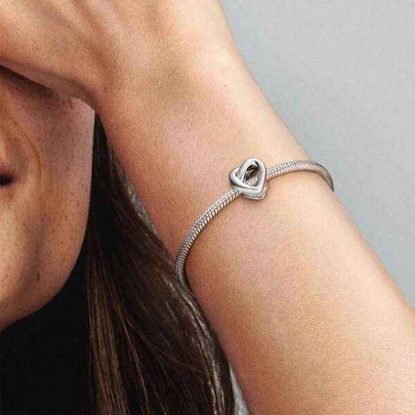 Knotted Heart Charm Pandora CA