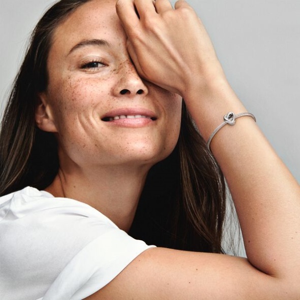 Knotted Heart Charm Pandora CA