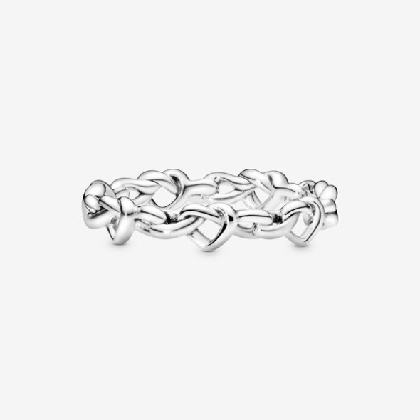 Knotted Hearts Ring Pandora CA