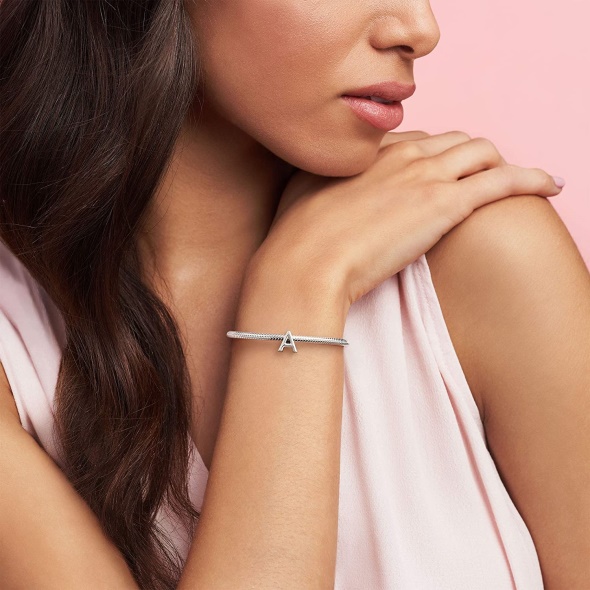 Letter 925 Sterling Silver Charm Pandora CA