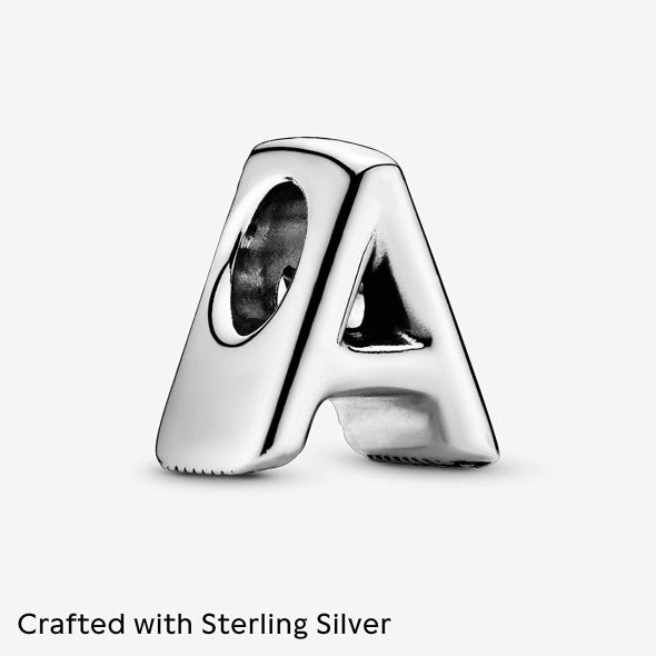 Letter 925 Sterling Silver Charm Pandora CA