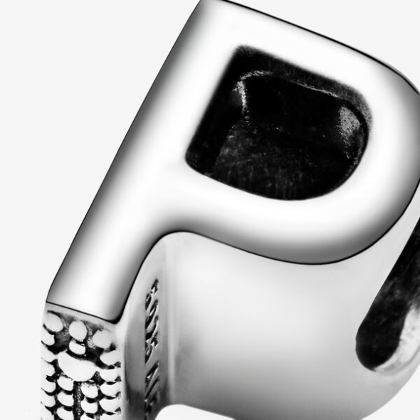 Letter P Alphabet Charm Pandora CA