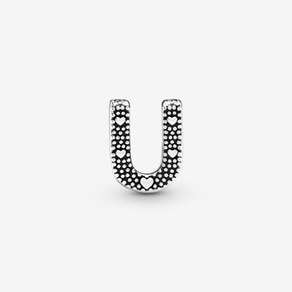 Letter U Alphabet Charm Pandora CA