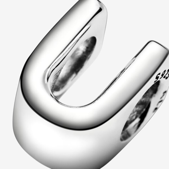 Letter U Alphabet Charm Pandora CA