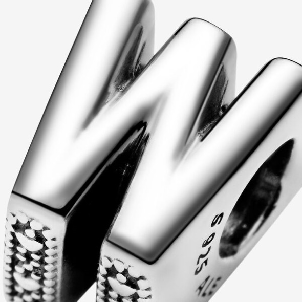 Letter W Alphabet Charm Pandora CA
