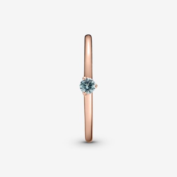 Light Blue Solitaire Ring Pandora CA