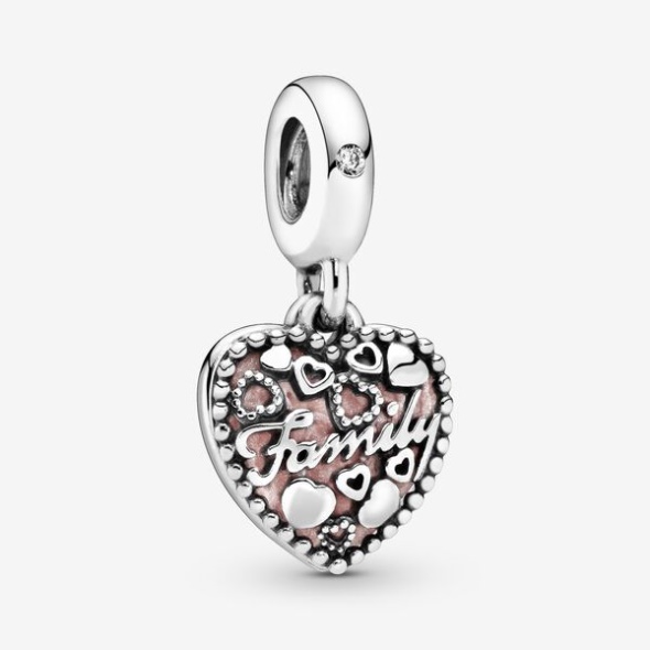 Love Makes A Family Heart Dangle Charm Pandora CA