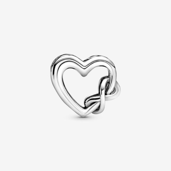 Love You Mum Infinity Heart Charm Pandora CA Sterling Silver