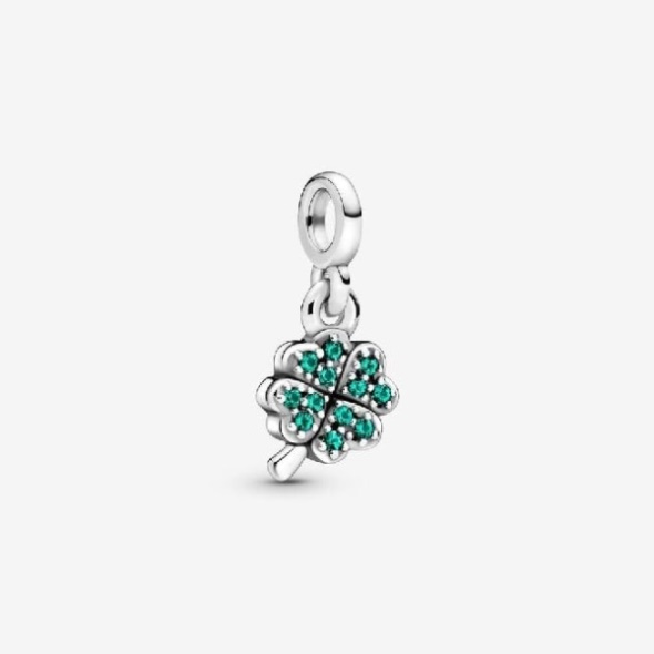 ME My Four-Leaf Clover Silver Dangle Charms Pandora CA