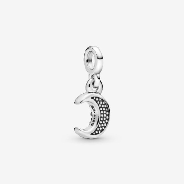 ME My Moon Silver Dangle Charms Pandora CA