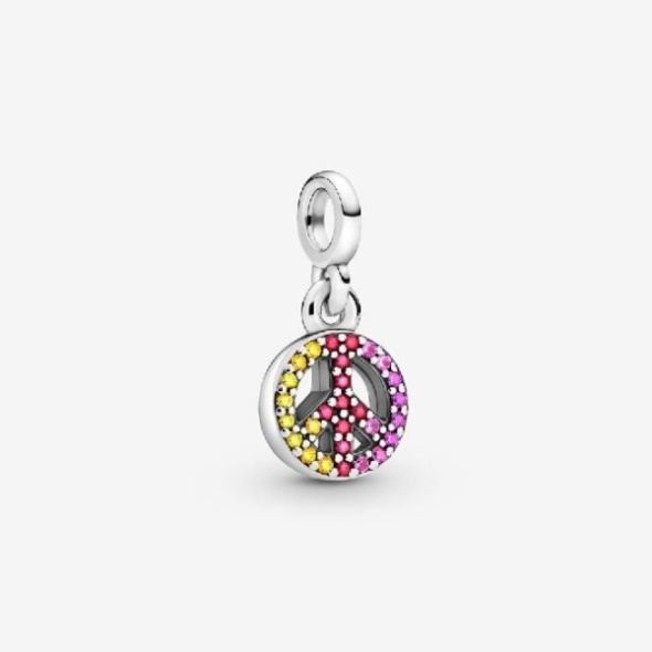 ME My Peace Silver Dangle Charms Pandora CA