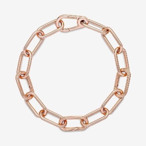 ME Rose Gold Link Chain Pandora CA Bracelet