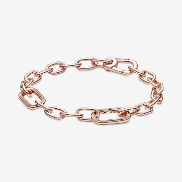 ME Rose Gold Small Pandora CA Link Chain Bracelet