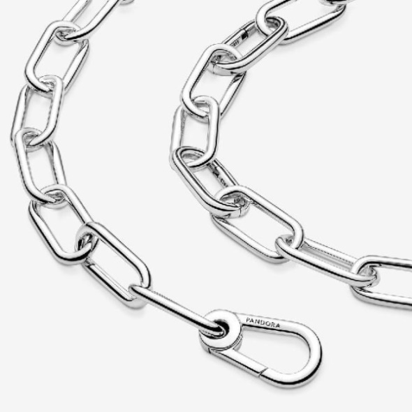 ME Silver Link Chain Pandora CA Necklace