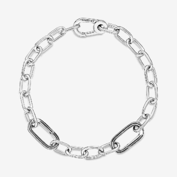 ME Silver Small Link Chain Bracelet Pandora CA
