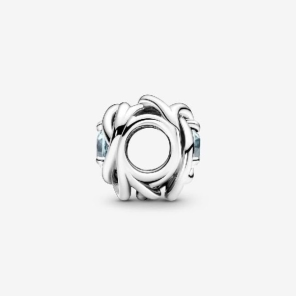 March Birthstone Eternity Circle Charms Pandora CA