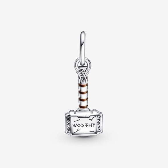 Marvel The Avengers Thor\s Hammer Dangle Charm Pandora CA