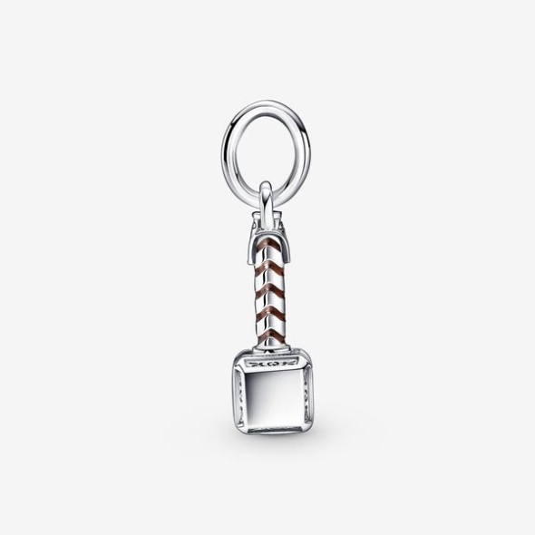 Marvel The Avengers Thor\s Hammer Dangle Charm Pandora CA
