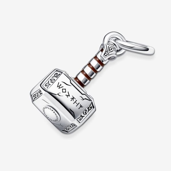 Marvel The Avengers Thor\s Hammer Dangle Charm Pandora CA