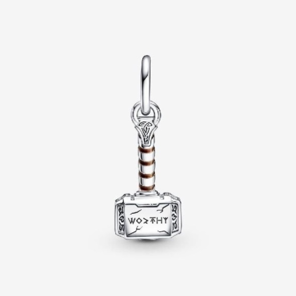 Marvel The Avengers Thor\s Mjolnir Hammer Dangle Charms Pandora CA