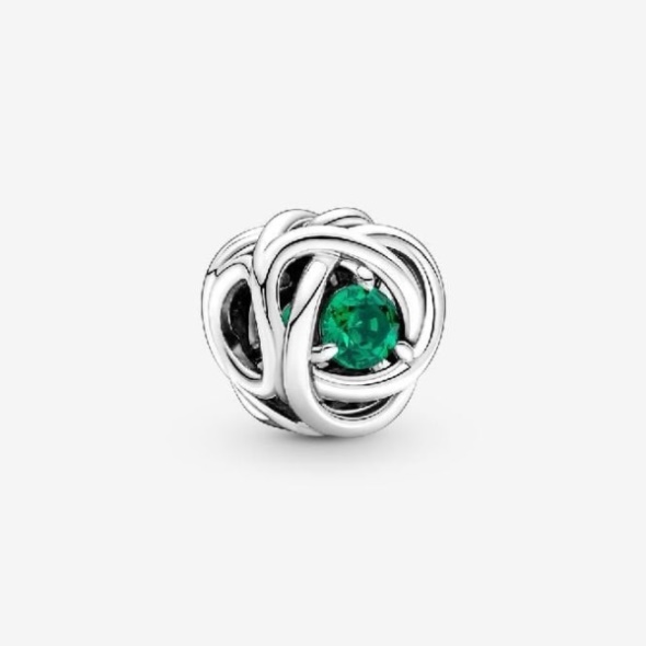 May Birthstone Eternity Circle Charms Pandora CA