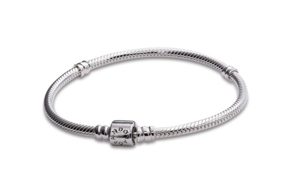 Moments Barrel Clasp Snake Chain Bracelet Pandora CA New