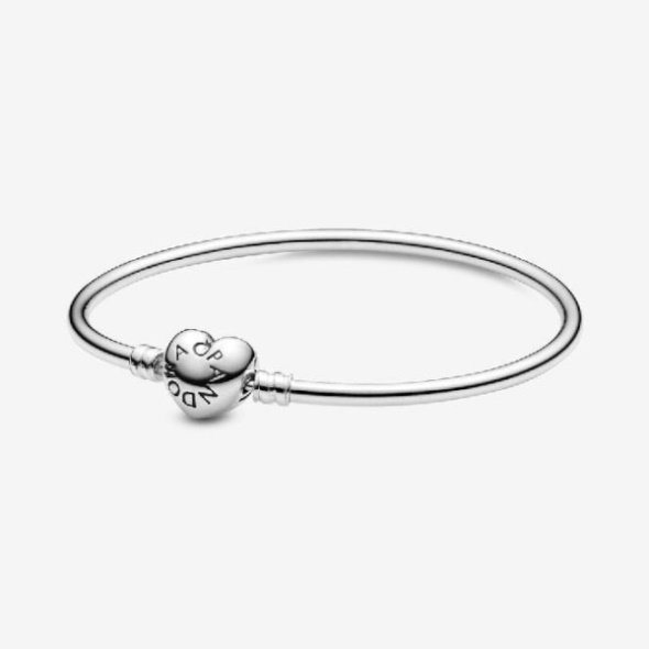 Moments Heart Pandora CA Clasp Bangle