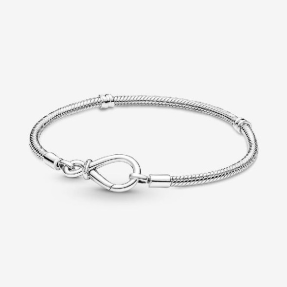 Moments Infinity Knot Snake Chain Pandora CA Bracelet