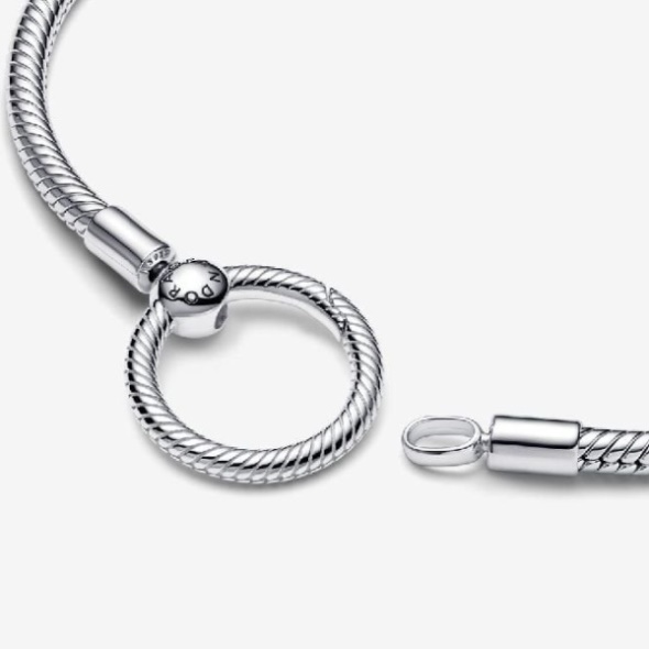 Moments O Closure Snake Chain Pandora CA Bracelet
