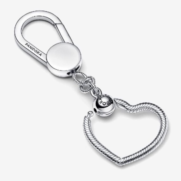 Moments Small Heart Bag Charm Holders Pandora CA