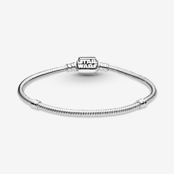 Moments Star Pandora CA Wars Snake Chain Clasp Bracelet