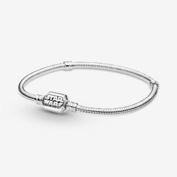 Moments Star Wars Pandora CA Snake Chain Clasp Bracelet