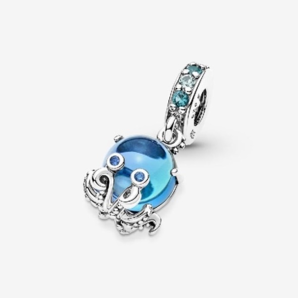 Murano Glass Cute Octopus Dangle Charms Pandora CA