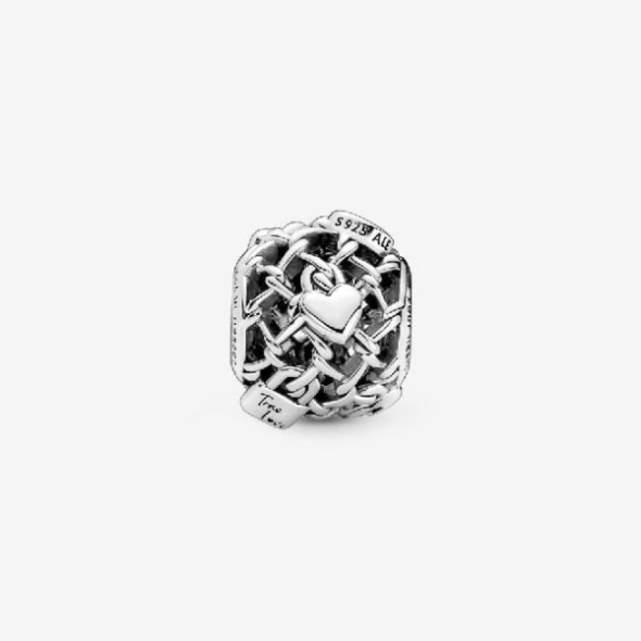 Openwork Chain Link Padlock Charms Pandora CA