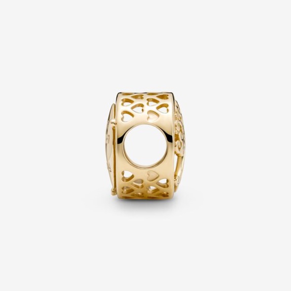 Openwork Family Roots Charm Pandora CA Gold