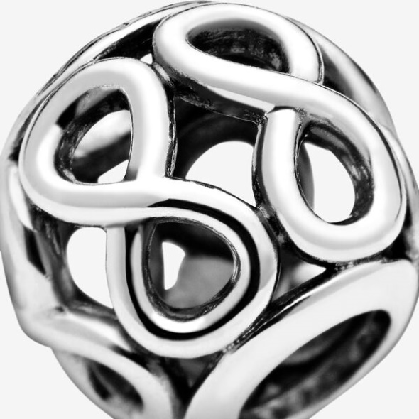 Openwork Infinity Charm Pandora CA Sterling Silver