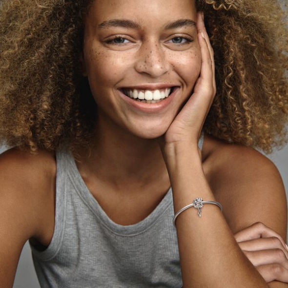 Openwork Music Notes Charm Pandora CA