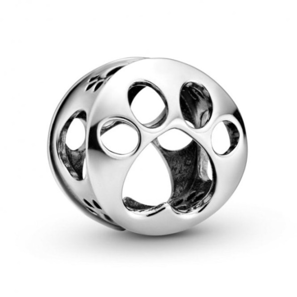 Openwork Paw Print Charms Pandora CA