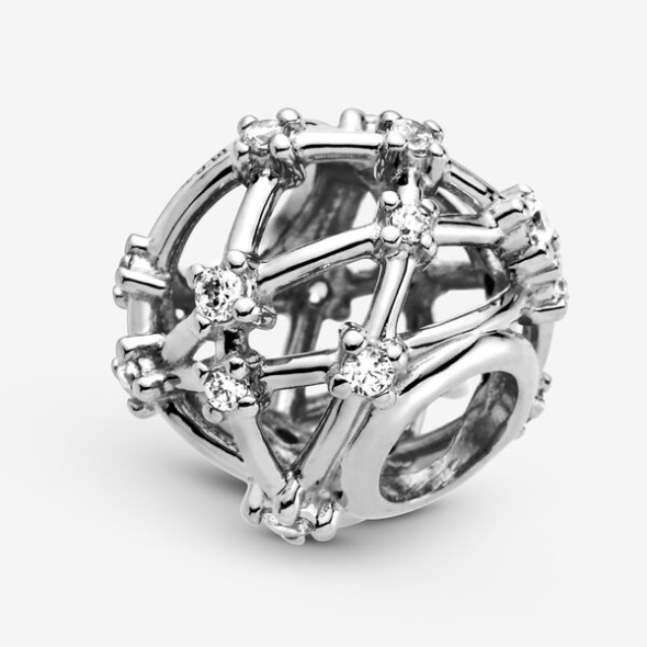 Openwork Star Constellations Charm Pandora CA Sterling Silver
