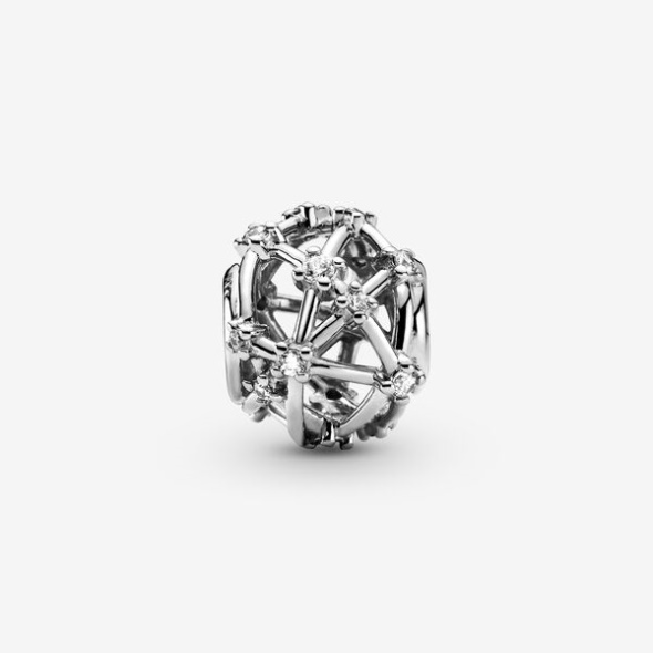 Openwork Star Constellations Charm Pandora CA Sterling Silver